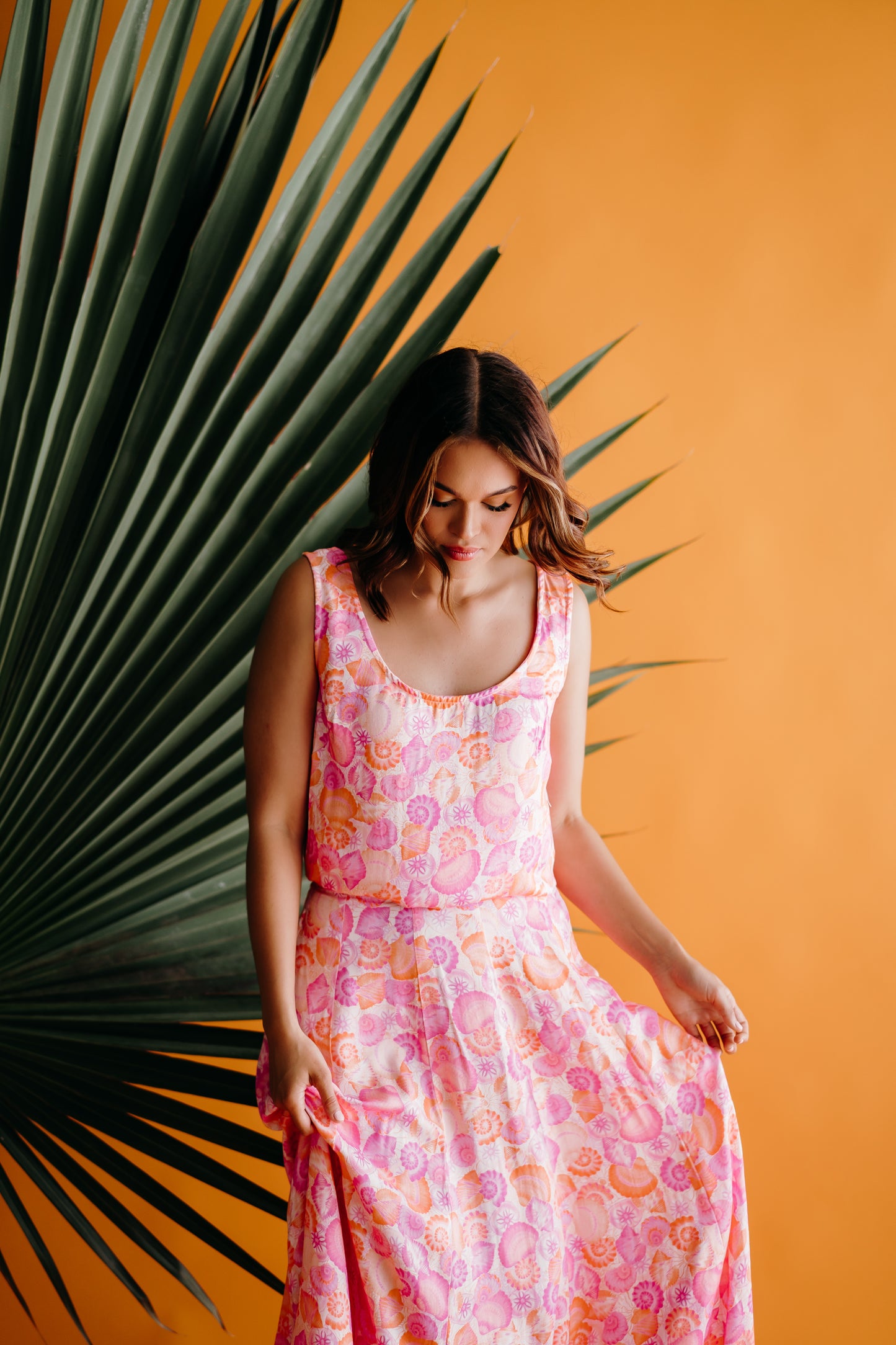 The Jasmeena High Waisted Maxi Skirt, Sealife